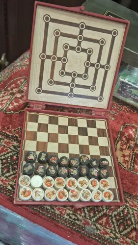 Raro Jogo de xadrez magnético portátil vintage, muito popular nas décadas de 70/80