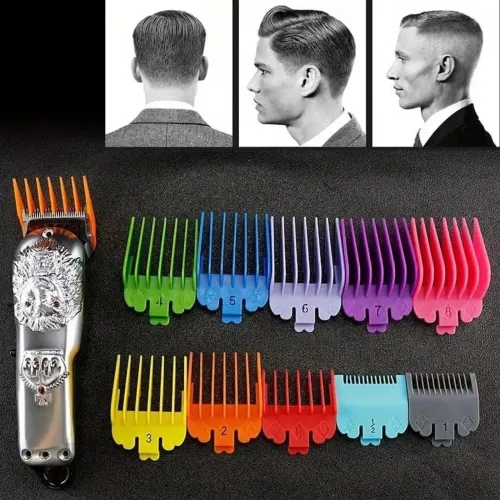 Kit pentes para máquina de cortar cabelo diversos tamanhos
