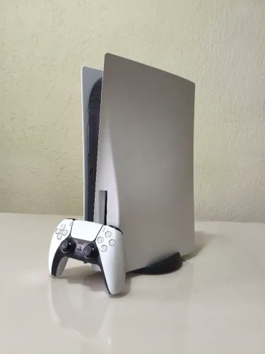 PS5 COM LEITOR + CONTROLE + CAIXA ORIGINAL