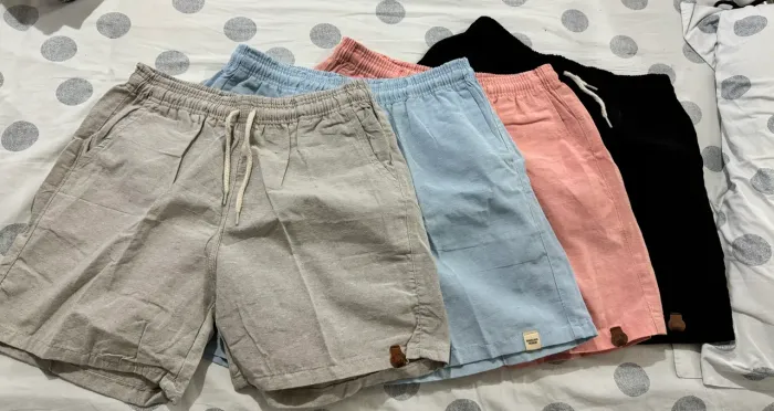 Kit 4 Bermudas Linho Mauricinho Novas