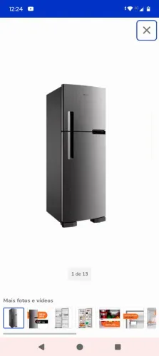 Geladeira Brastemp Inox