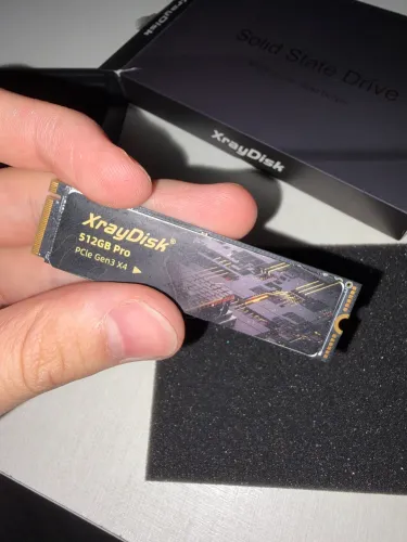 SSD XrayDisk 512gb Versão Pro - 3200mhz de leitura e 2800mhz de escrita