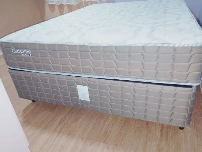 Cama Box Solar Saturno Poket 