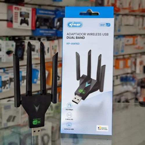 Adaptador wifi 5g dual band - entrega em são Luís e região