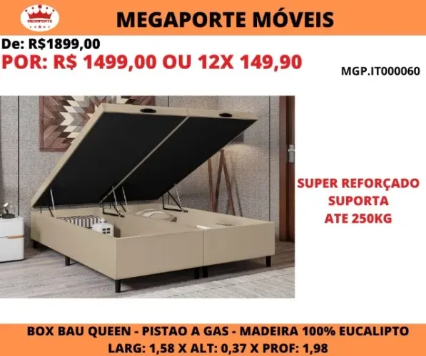 BOX BAÚ QUEEN