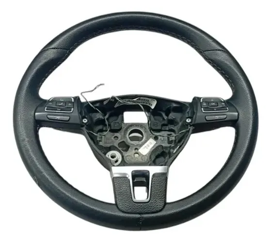 Volante Motorista Comando Vw Jetta Tsi 2.0 2014 2015 Preto
