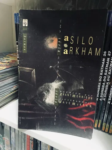 HQ Batman: Asilo Arkham primeira publicação Ed. Abril (Raro)