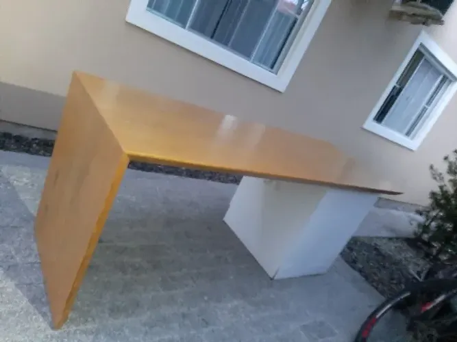 Mesa pra escritório - Negociável! (lindo tampo em formato de L