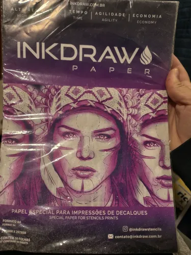Papel para decalque para tatuagens