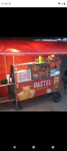 Carrinho de pastel 2 em 1