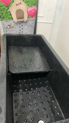Banheira de banho e tosa 