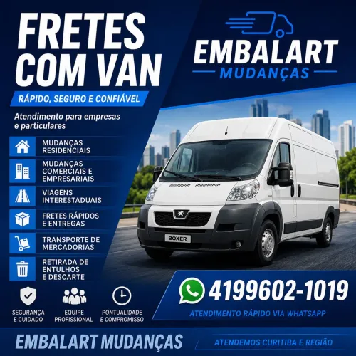 Frete Cic / Capão Raso / Portão/ Agua Verde / Rebouças / Centro / Batel / Vila Izabel / PR