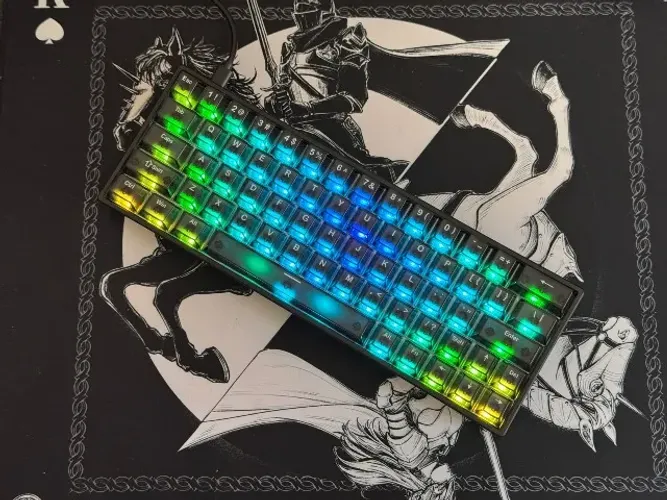 IROK ND63 Ultra Teclado Mecânico Gamer 63 Teclas RGB Hot Swap Compacto