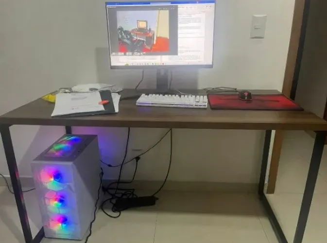 Mesa de escritório 120x60x70