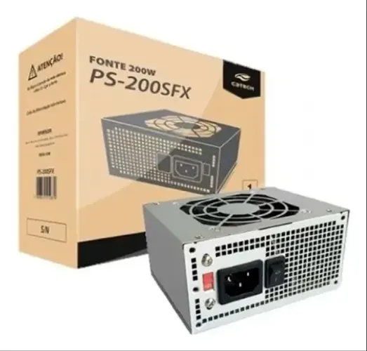 Fonte Para Gabinete Slim Sfx 200w Sem Cabo C3tech