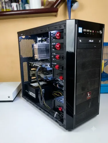 ?PC GAMER + GTX 1560 TI + GTX 1050 TI de BRINDE + FONTE EXTRA ?