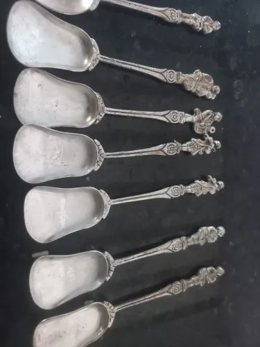 Talheres de prata item de colecionador