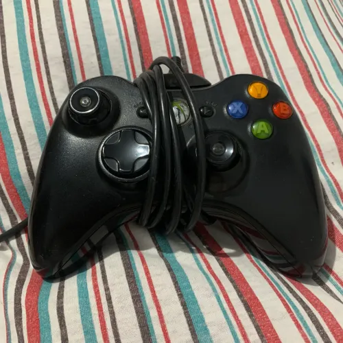 Controle original Xbox 360 + Cabo 