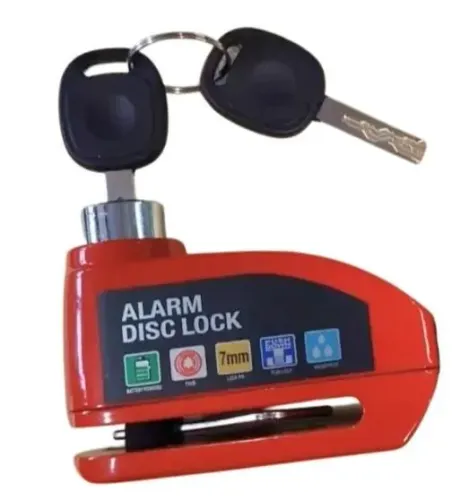 Trava disco com alarme universal 