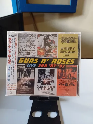 CD Guns N' Roses - Live Era '87-'93 japonês. 
