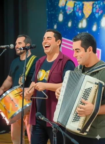 O VERDADEIRO FORRÓ PÉ DE SERRA: Sanfona, Zabumba e Triângulo - Sanfoneiro e Trio de Forró