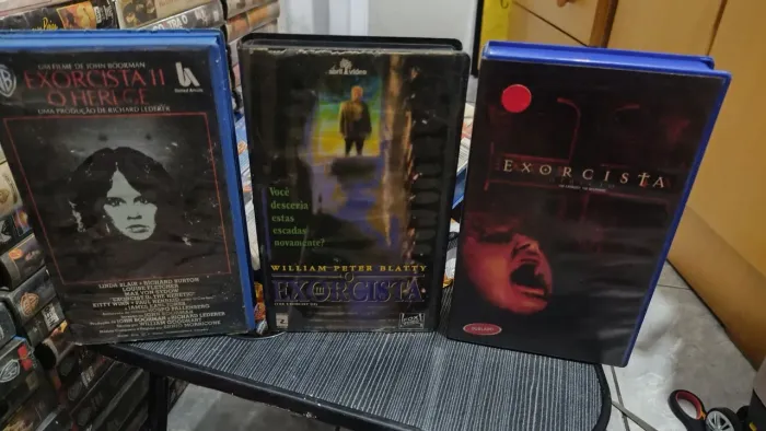 VHS EXORCISTA 2,3 e o início