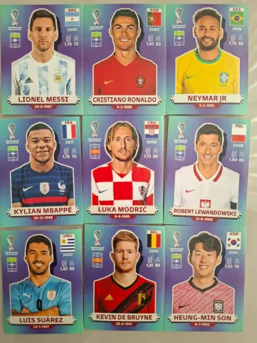 Figurinhas Copa 2022