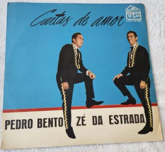LP Vinil Pedro Bento e Zé da Estrada - Cartas de Amor (1969) Original