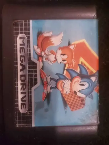 sonic the hedgehog 2 mega drive cartucho original 