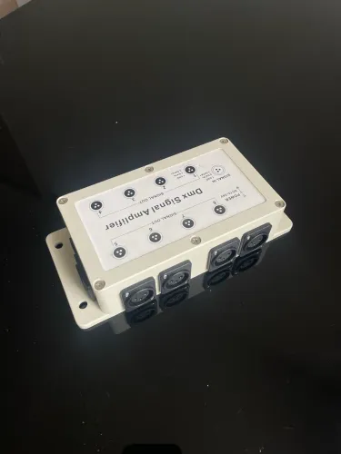 Amplificador / Splitter DMX 1x8 - 8 Saídas - Funcionando Perfeitamente