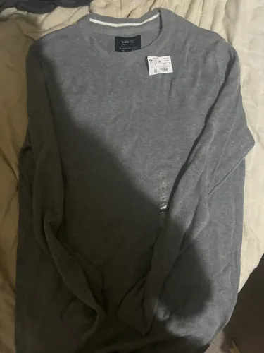 camiseta manga longa, cinza. Nova.