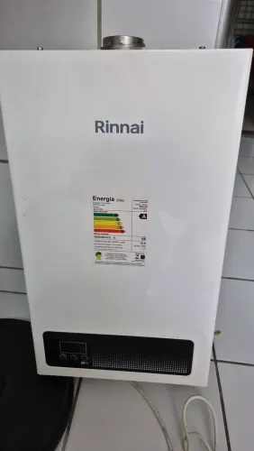 AQUECEDOR A GÁS RINNAI E15 - 15 LITROS/MINUTO - ÓTIMO ESTADO
