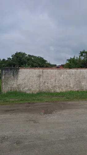 Lote murado com licenç amb,escrt,em Itanhaém,