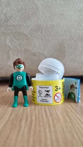 LANTERNA VERDE GREEN LANTERN KINDER OVO DC PLAYMOBIL