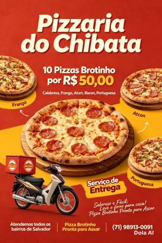 Pizza brotinho delivery 
