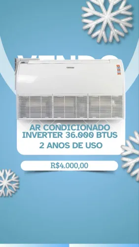 Ar condicionado Inverter 36.000 BTUS