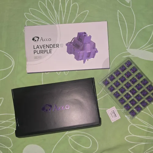 30x Akko Lavender Purple Pro Switch Teclado - 30 unidades
