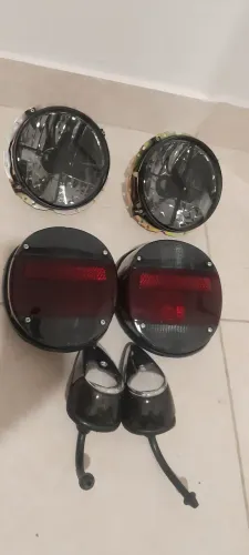 Vend0 kit fume fusca, farol e lanterna