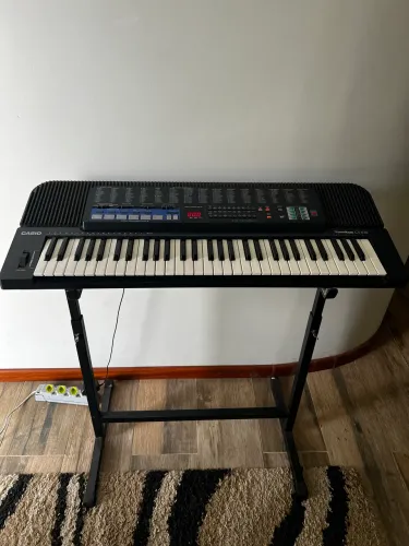 Teclado Casio Tone Bank CT-670 + Suporte - Excelente Estado