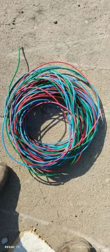 Cabo elétrico de 4 mim 25 mt 3 peça cada uma com 25 mt