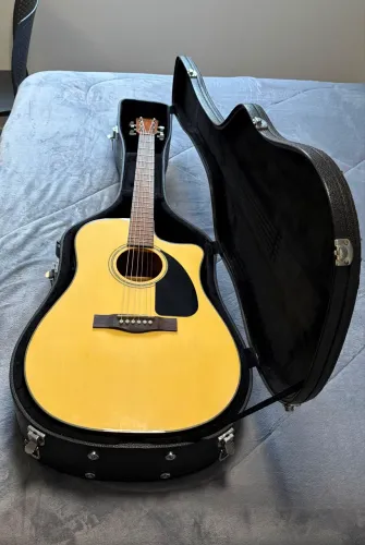 Violão Fender CD-60CE NAT - Excelente Estado