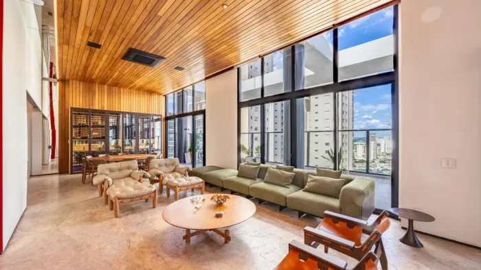 Penthouse mobiliada no Setor Marista com 405 m² e piscina privativa