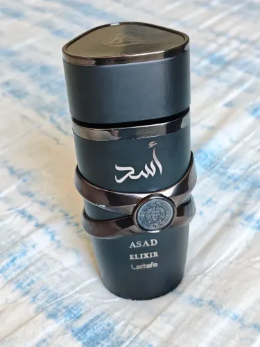 Perfume Masculino Árabe Lattafa Asad Elixir 100 ml Original na Caixa