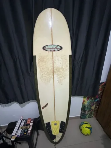 prancha de surf 6´8 45litros eduardo braga mini malibu 