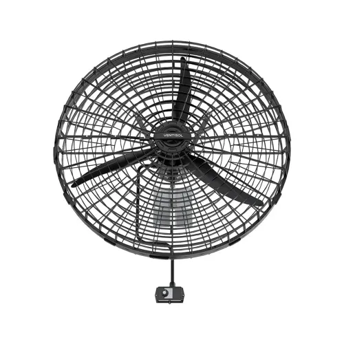Ventilador De Parede Ventisol 1 Metro 1/2CV Preto 220V VP1M2