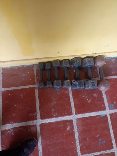 Anilhas e pesos pra malhar *