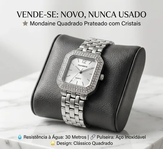 VENDO RELÓGIO MONDAINE FEMININO