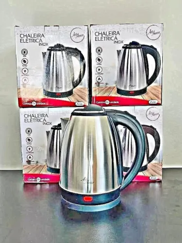 Chaleira Elétrica Inox 1,8 Litros Nova a Pronta Entrega