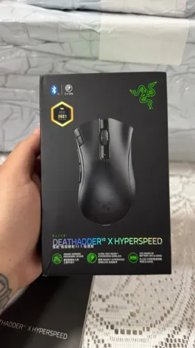 Mouse Razer Deathadder V2 hyperseed - NOVO NA CAIXA