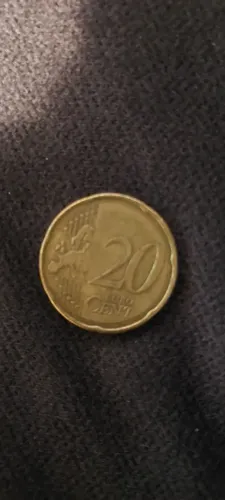 Moeda 20 centesimos de Euro - França 2009